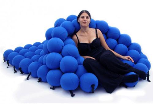 bolas azul