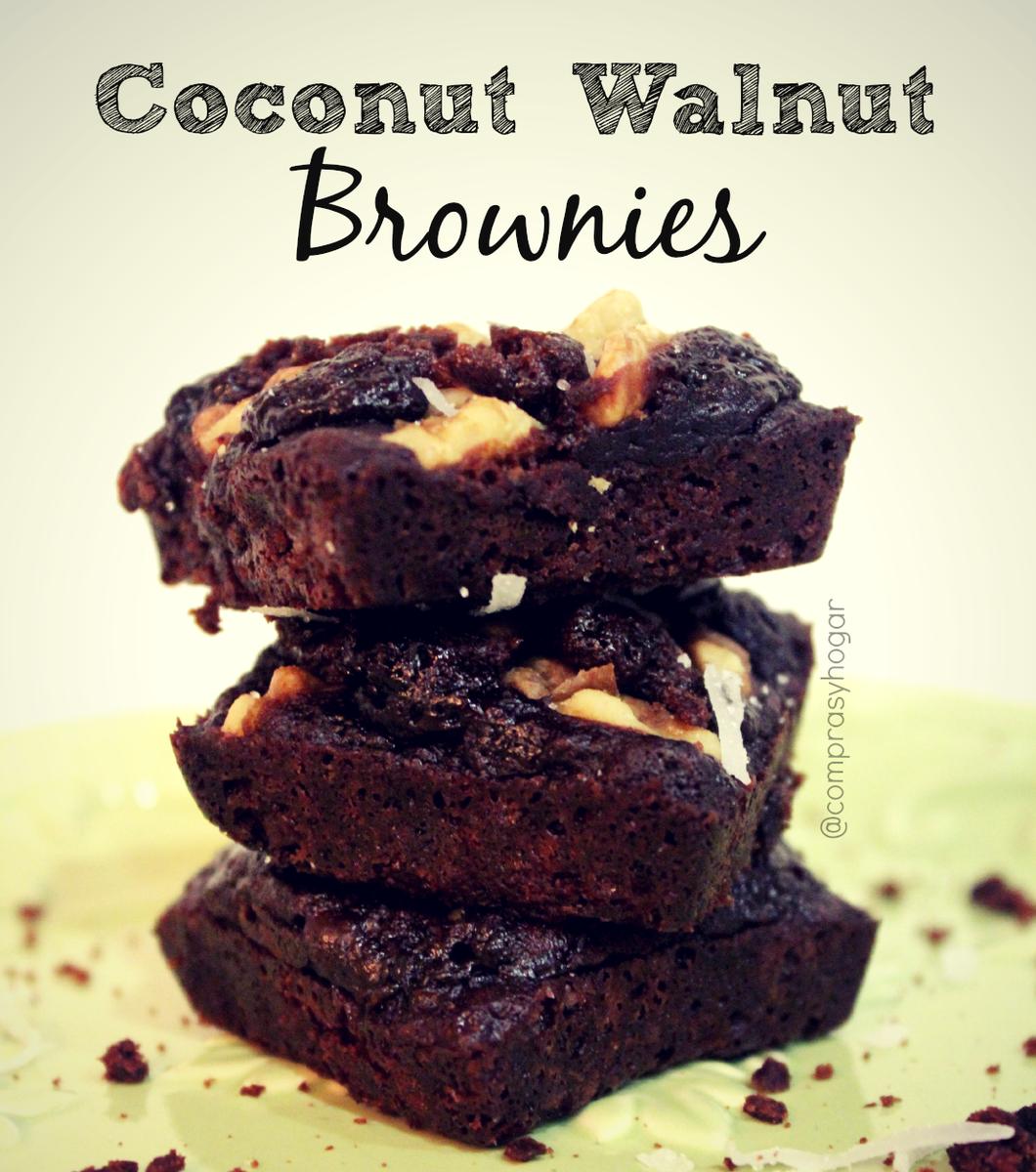 Coconut Walnut Brownies Coconut Walnut Brownies