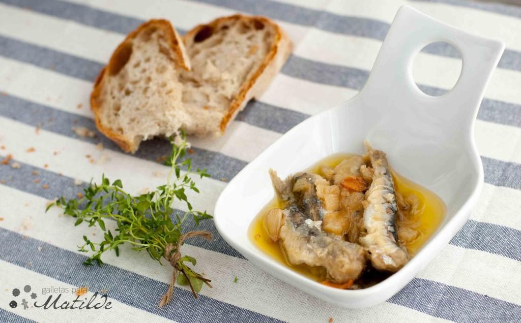 Sardinillas en escabeche