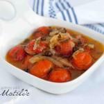 Tomates cherry en escabeche