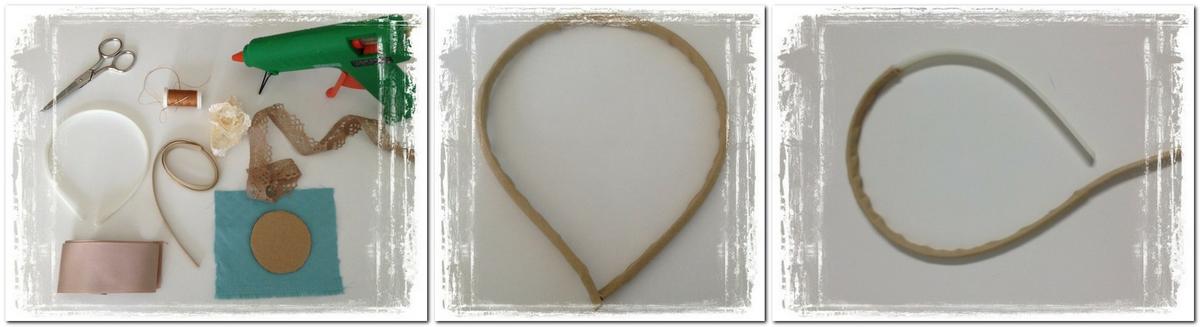 Como Forrar una diademas para ninas