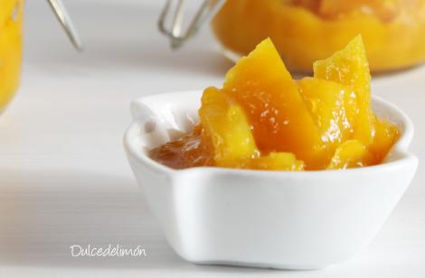 Chutney de piña y mango