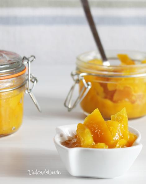 Chutney de piña y mango