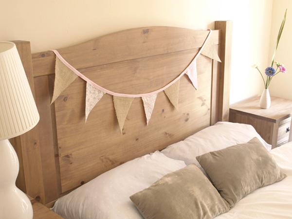 banderola de tela de saco