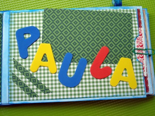 mini álbum de scrap para 