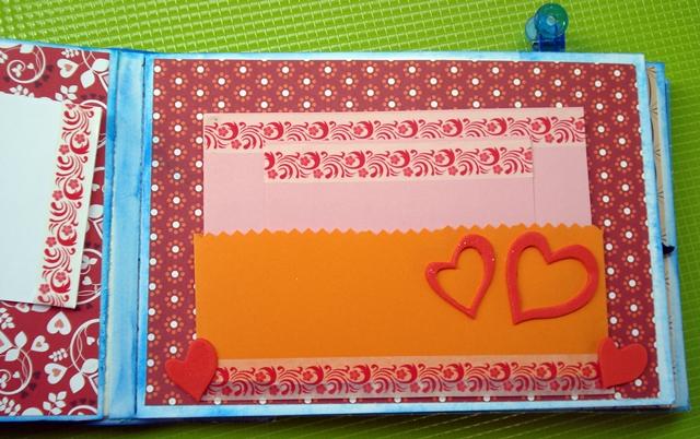 mini álbum de scrap para Paula 