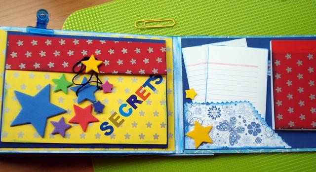 mini álbum de scrap para Paula 