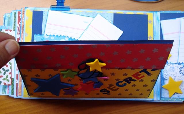 mini álbum de scrap para Paula 