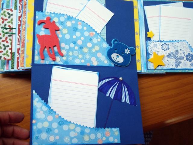 mini álbum de scrap para Paula 