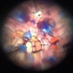 Caleidoscopio hecho reciclando botes de Pringles - Kaleidoscope made out of recycled tubes of Pringles