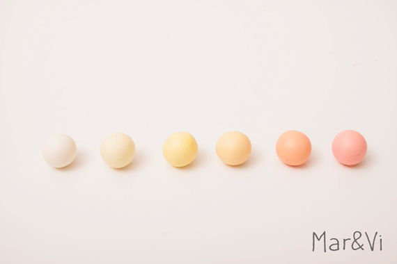 paso a paso collar en colores pastel