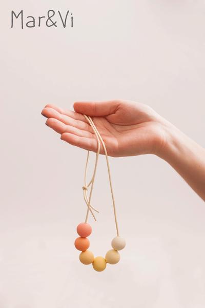 diy: collar en pasta fimo