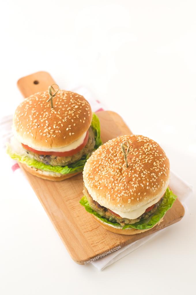 Receta de Hamburguesas Vegetarianas | danzadefogones.com