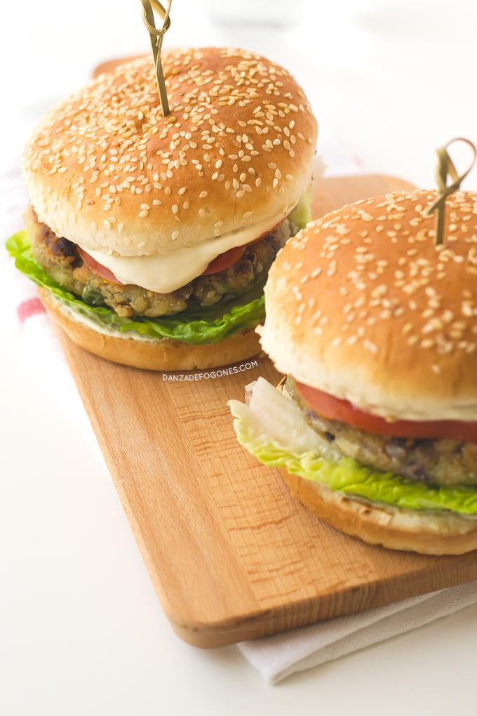 Hamburguesas Vegetarianas | danzadefogones.com