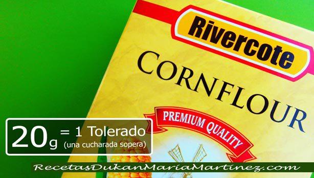 Tolerados Dukan: Maizena, harina de soja, harina de trigo, harina de centeno 