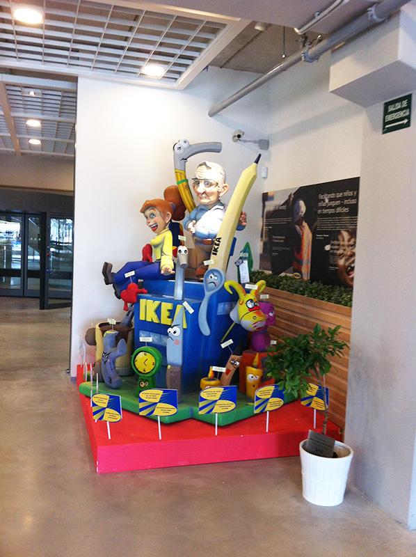 Inauguracion ikea Valencia Falla