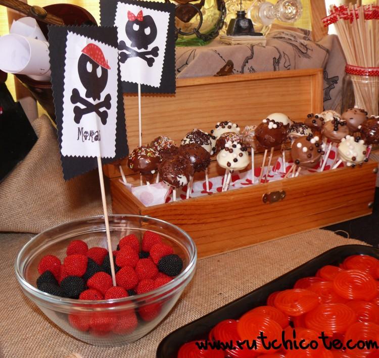 cake pops y moras