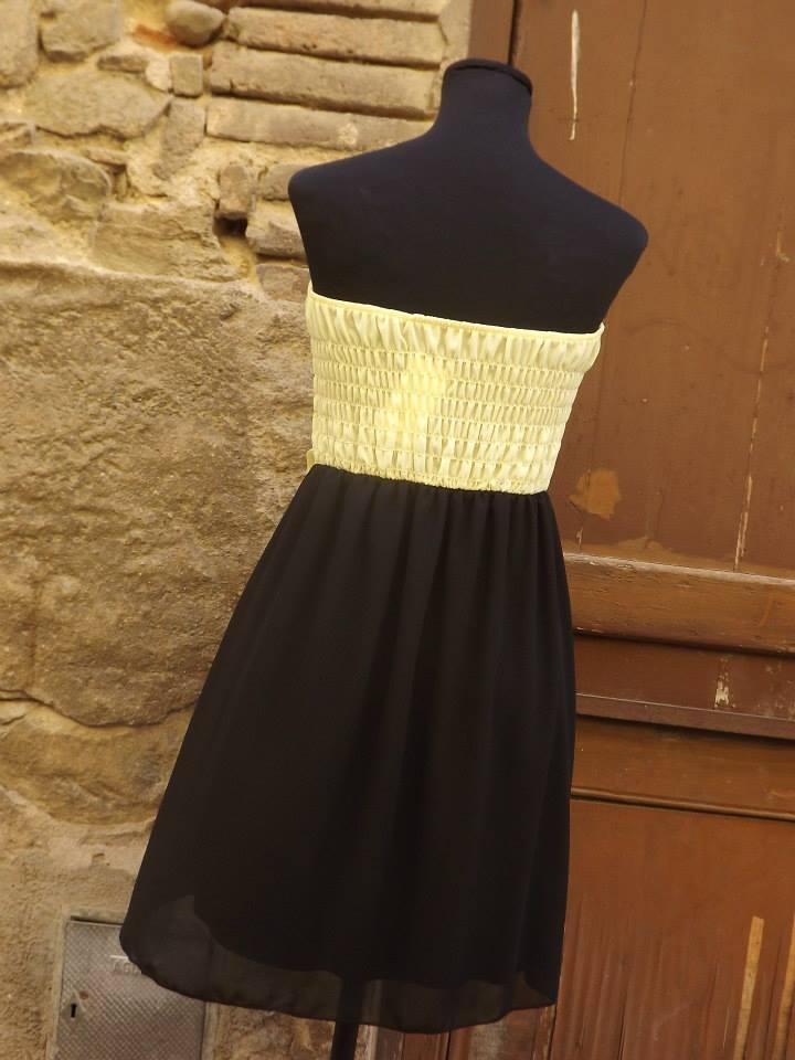 vestido palabra de honor