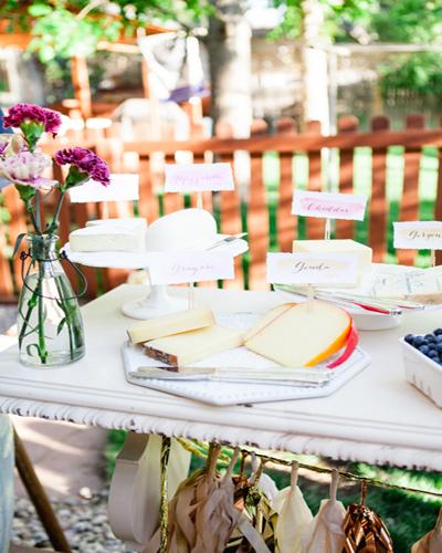 decorar para una cena de verano muebles