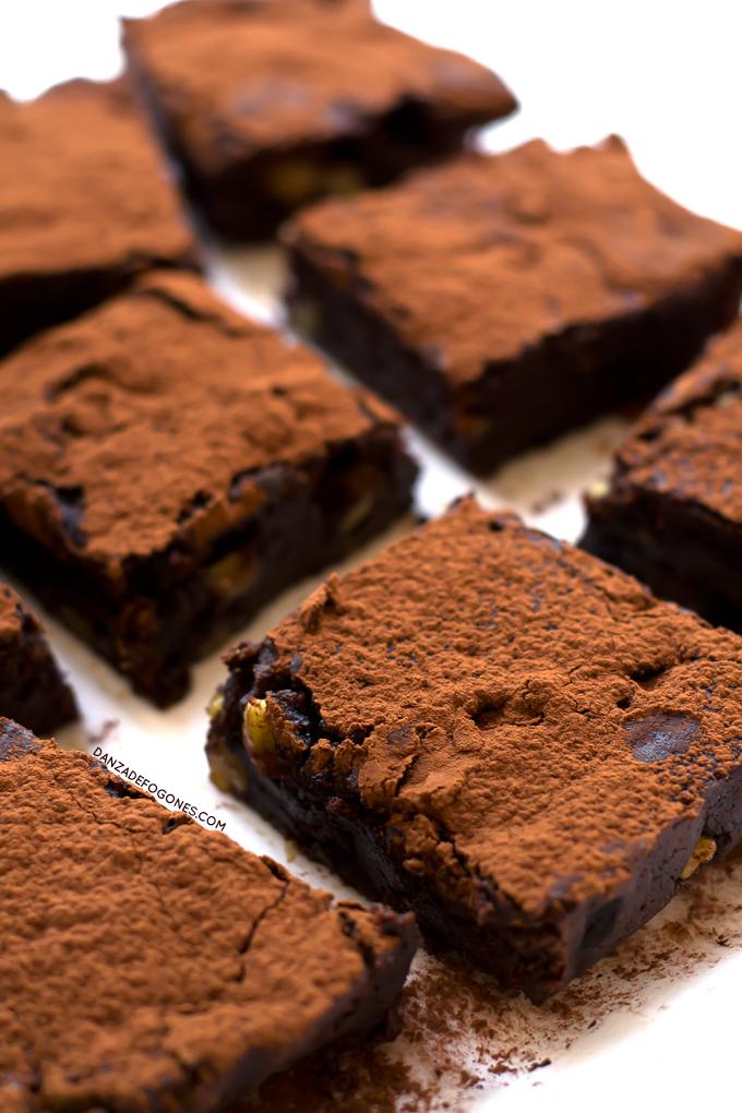 Brownie vegano sin gluten | danzadefogones.com
