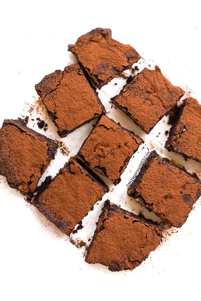 Brownie sin gluten | danzadefogones.com