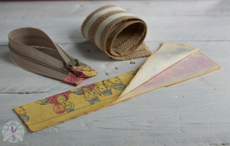 tela doble para bolsillitos interiores