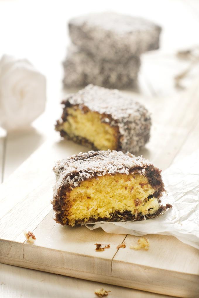 Lamingtons. Receta australiana