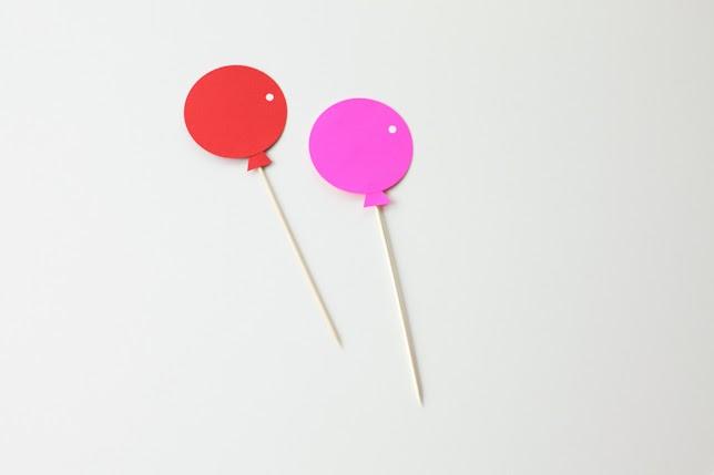 Topper globo para tarta