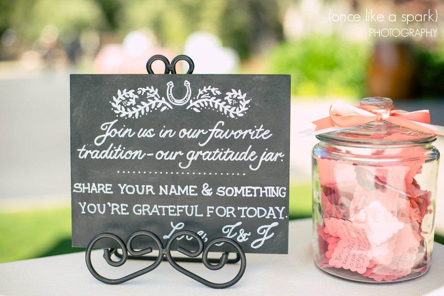 Detalles originales en una boda