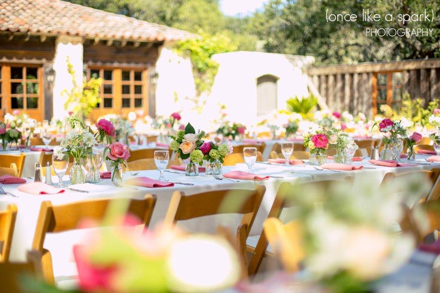 mesa boda al aire libre