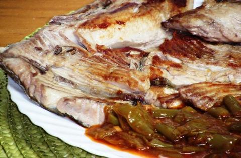 ventresca con fritada