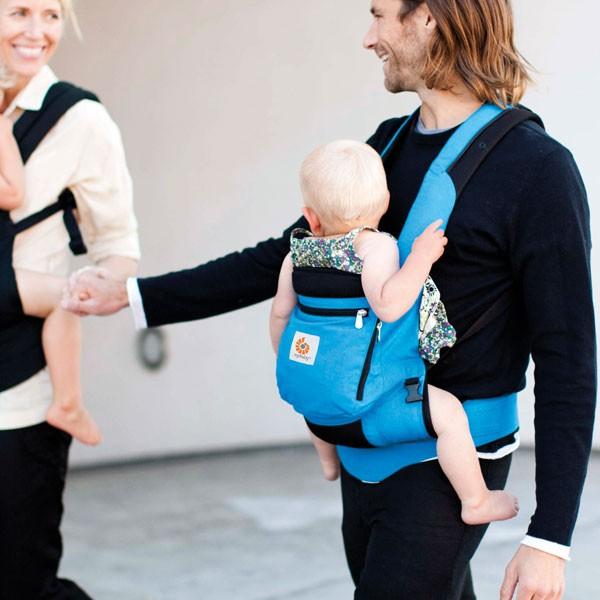 Mochila portabebé ERGObaby Performance azul