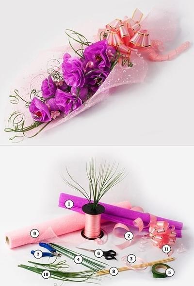 flores de papel