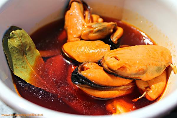 Mejillones en escabeche