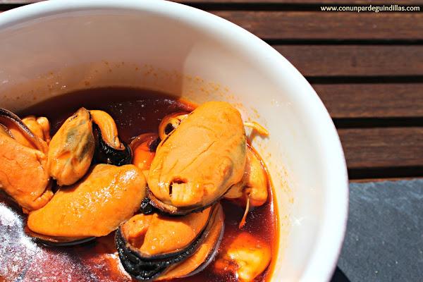 Mejillones en escabeche