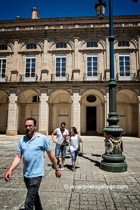 Patio principal del Real Palacio de Riofrío. Segovia. Castilla y León. España. © Javier Prieto Gallego;