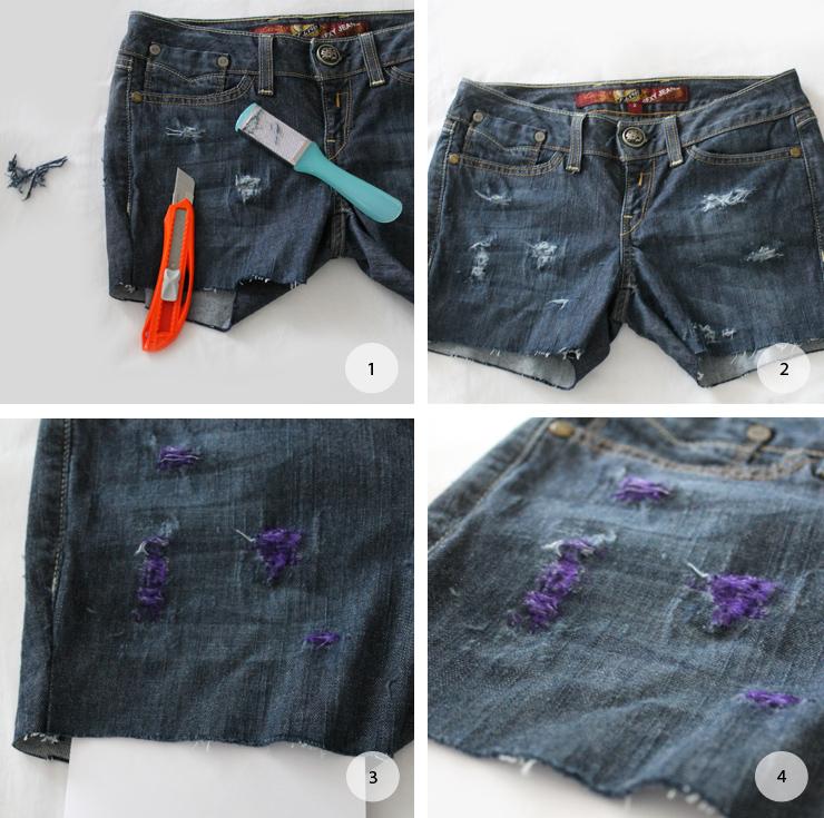 pasos-diy-shorts-desgastados