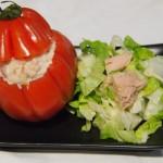 Tomate corazón de buey relleno