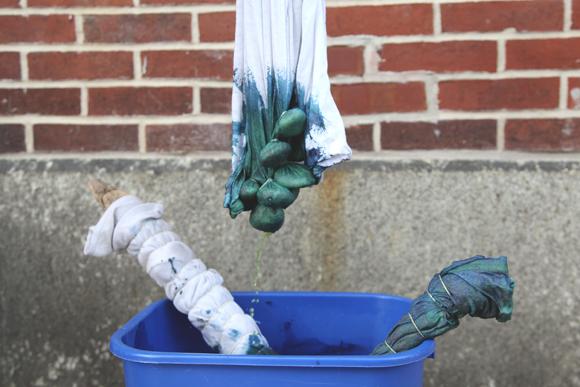 extraer ropa tintada