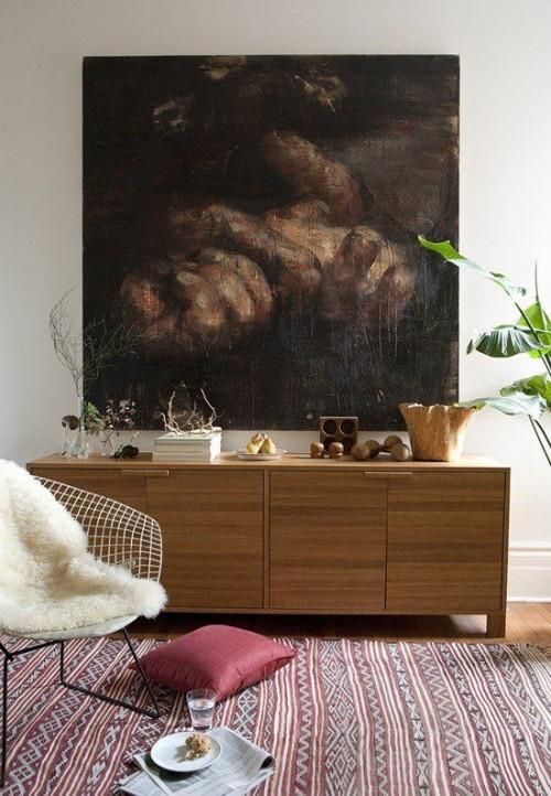 Salón estilo étnico