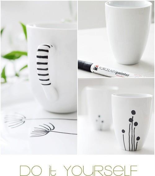 DIY tazas personalizadas