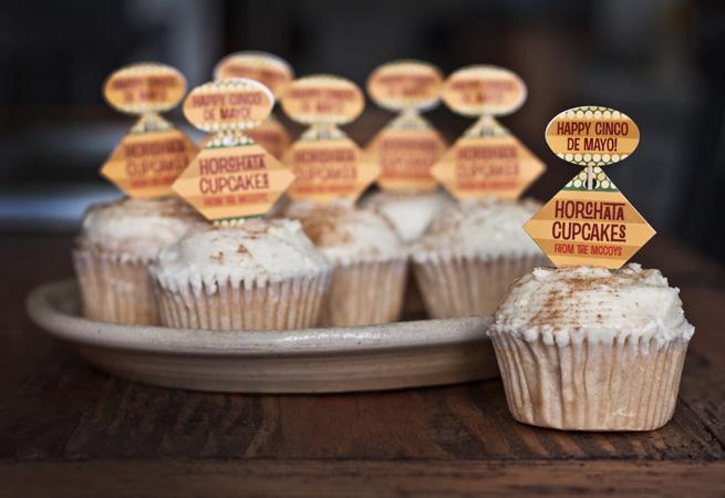 Horchata Cupcakes from My Own Ideas blog #cincodemayo #party #fiesta #cupcake #baking #dessert