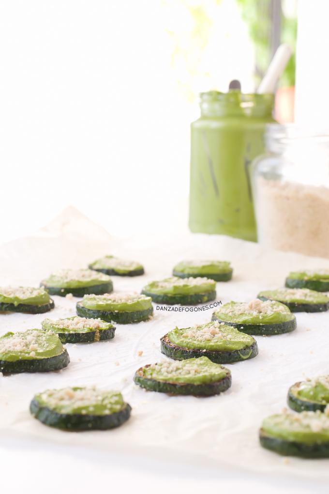 Bocados de Calabacin veganos | danzadefogones.com