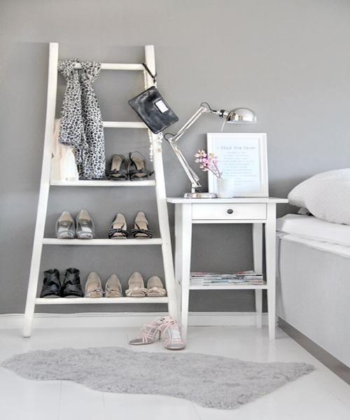 decorar con escaleras_zapatos