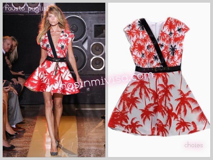 20140626 102316 37396826 Mia Moretti | Fausto Puglisi Palm tree dress