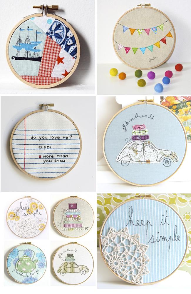 Ideas para hacer bastidores decorados