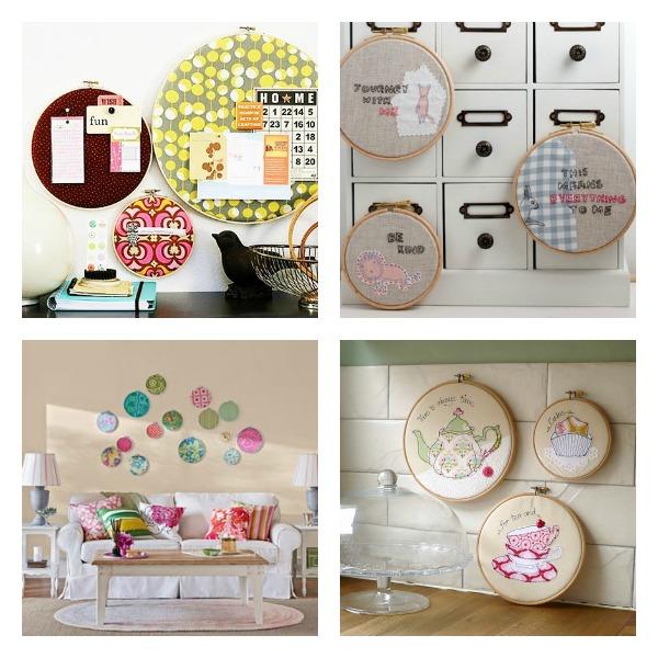 Ideas para decorar la casa con bastidores