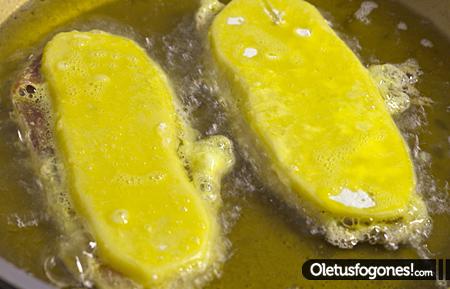 Patatas rellenas de jamón ibérico de bellota