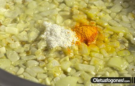 Patatas rellenas de jamón ibérico de bellota