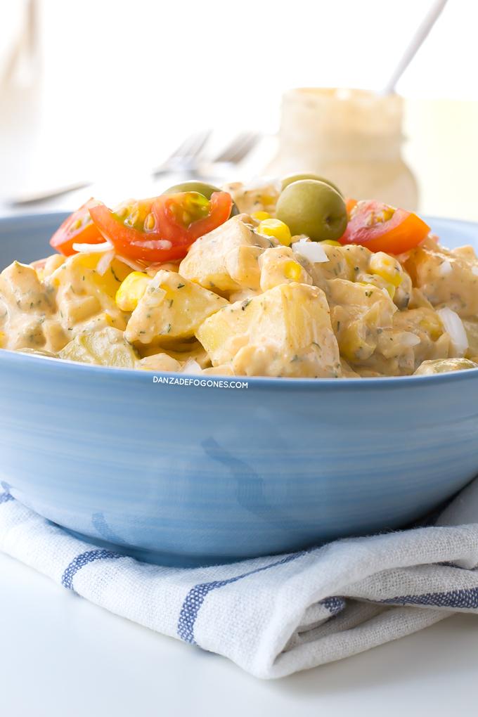 Ensalada de patatas | danzadefogones.com